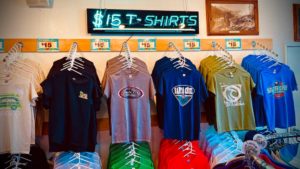 Woodies Gift Shop – $15 T-Shirts