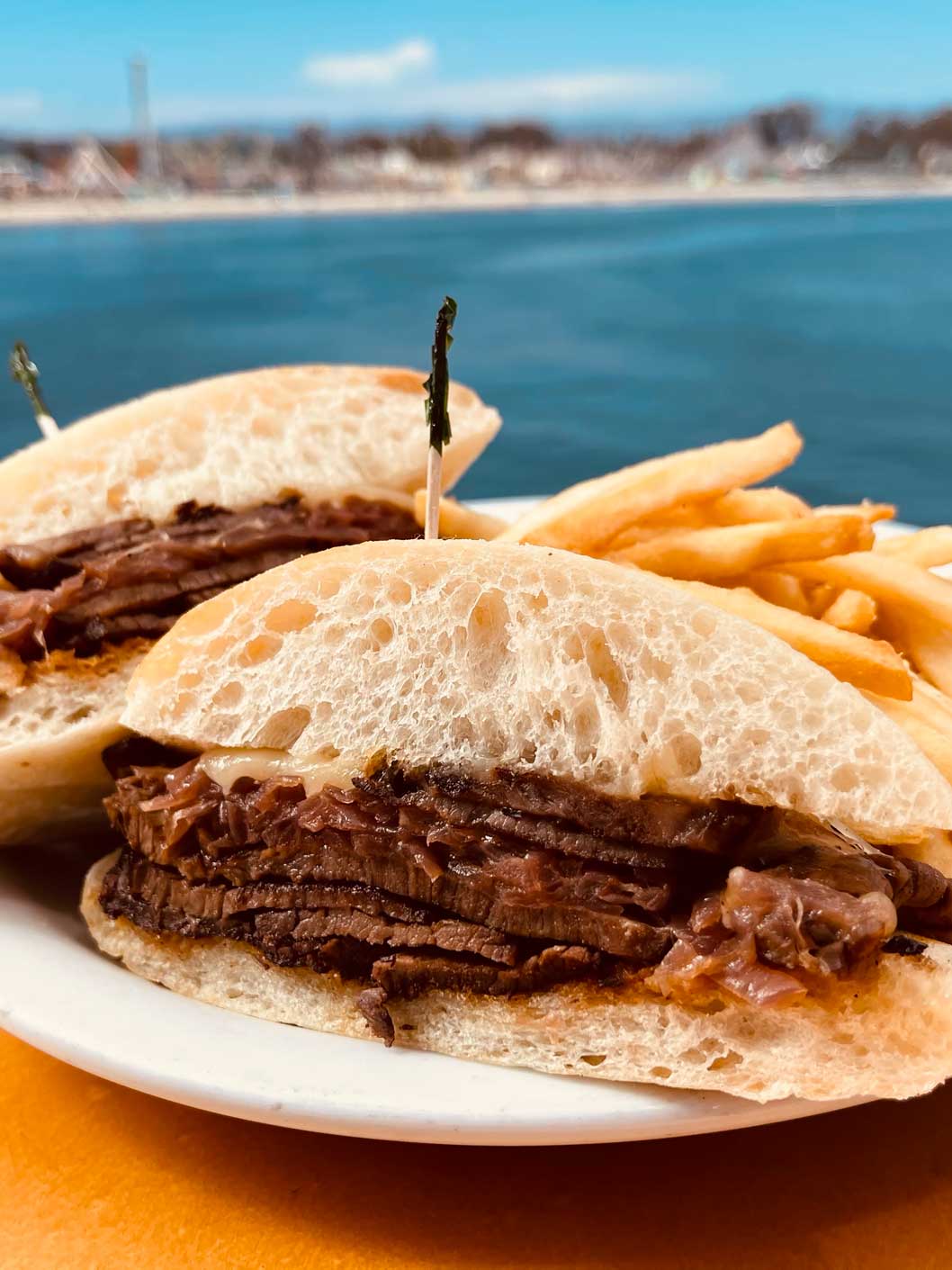 Woodies Café Lunch & Dinner Menu – Tri-Tip Steak Sandwich